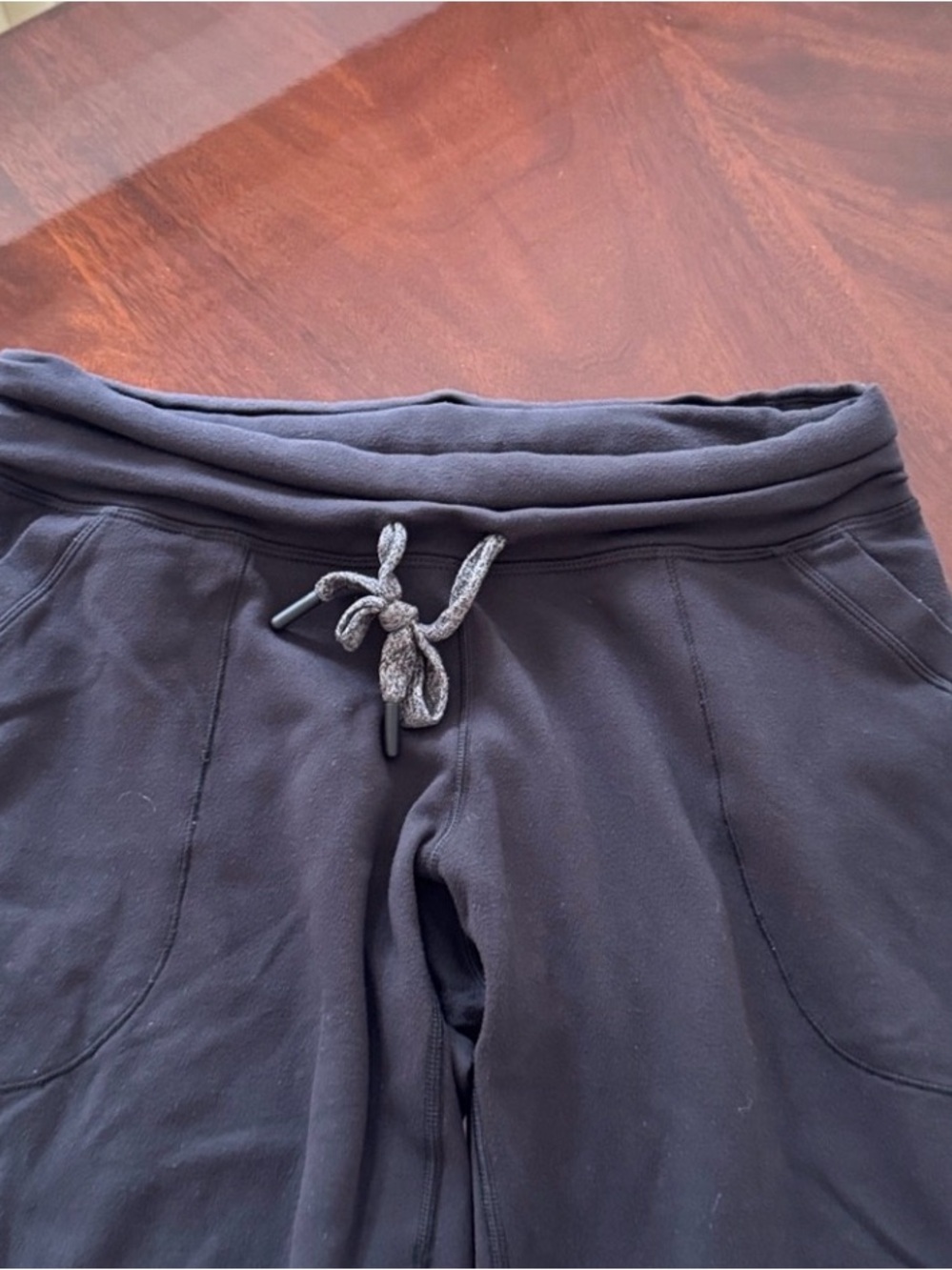 Lululemon Black Drawstring Jogger Pants - Picture 7 of 16